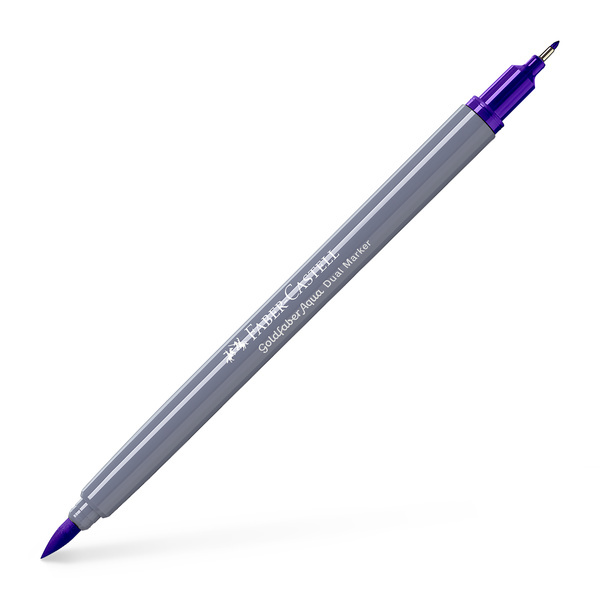 Faber Castell Duo aquarelmarker Goldfaber - 249 paars afbeelding