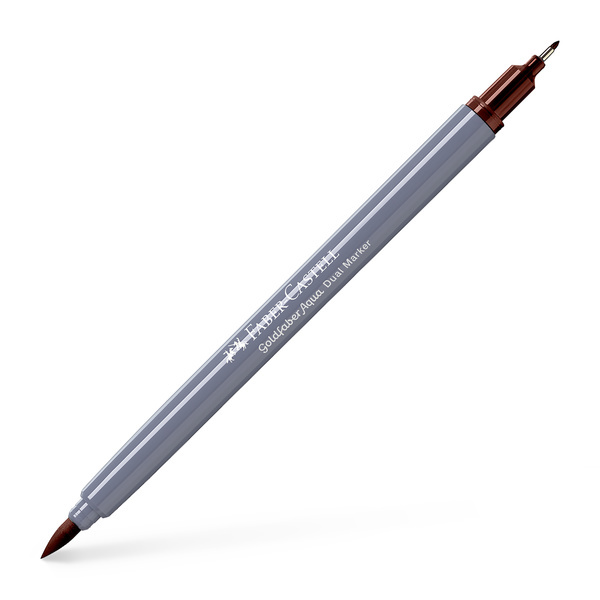 Faber Castell Duo aquarelmarker Goldfaber - 283 gebrande sienna afbeelding