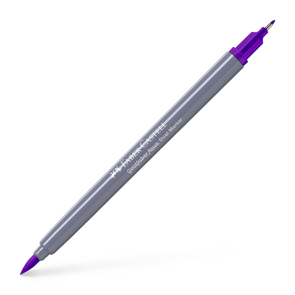 Faber Castell Duo aquarelmarker Goldfaber - 284 paars afbeelding