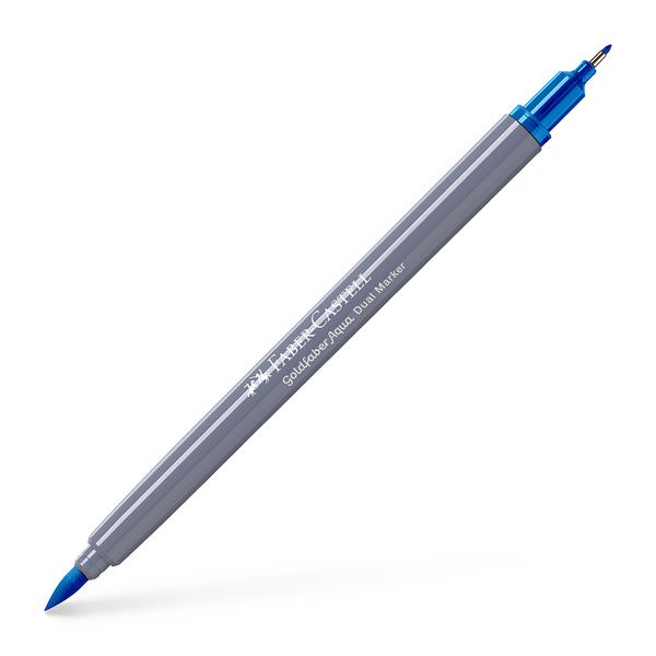 Faber Castell Duo aquarelmarker Goldfaber - 449 azuurblauw afbeelding