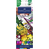 Faber Castell Goldfaber Aqua Dual Marker - set 6 stuks - Graffiti Faber Castell Goldfaber Aqua Dual Marker - set 6 stuks - Graffiti