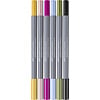 Faber Castell Goldfaber Aqua Dual Marker - set 6 stuks - Lettering Faber Castell Goldfaber Aqua Dual Marker - set 6 stuks - Lettering