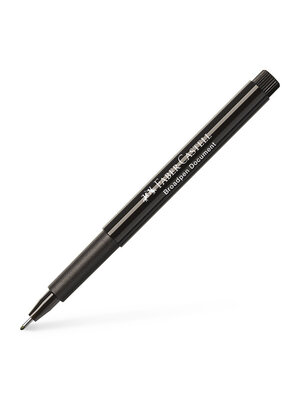 Faber Castell Fineliner Broadpen - 1554 zwart