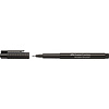 Faber Castell Fineliner Broadpen 0.8 - 1554 zwart Faber Castell Fineliner Broadpen 0.8 - 1554 zwart