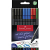 Faber Castell Fineliner Grip 0,4mm - Office set 10 stuks