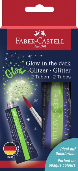 Faber Castell Glitter Glow in the dark afbeelding