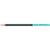 Faber Castell Grip 2001 Grafietpotlood - zwart/Turquoise Faber Castell Grip 2001 Grafietpotlood - zwart/Turquoise