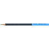 Faber Castell Grip 2001 Grafietpotlood - zwart/Blauw Faber Castell Grip 2001 Grafietpotlood - zwart/Blauw