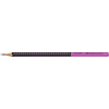 Faber Castell Grip 2001 Grafietpotlood - zwart/Roze Faber Castell Grip 2001 Grafietpotlood - zwart/Roze