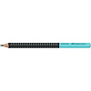 Faber Castell Grafietpotlood Jumbo Grip - Zwart/Turquoise Faber Castell Grafietpotlood Jumbo Grip - Zwart/Turquoise