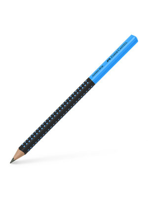 Faber Castell Grafietpotlood Jumbo Grip - Zwart/Blauw Faber Castell Grafietpotlood Jumbo Grip - Zwart/Blauw