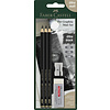 Faber Castell Pitt Grafietpotloden Mat - set 3 stuks (HB, 2B, 4B)