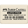 Faber Castell Gum natuurrubber - groot Faber Castell Gum natuurrubber - groot
