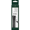 Faber Castell Pitt Monochroom Houtskool - 6-11 mm - 6 stuks