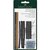 Faber Castell Pitt Monochroom Houtskool - set 10-delig Faber Castell Pitt Monochroom Houtskool - set 10-delig