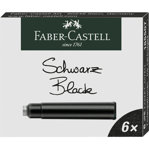 Faber Castell Inktpatronen - Zwart