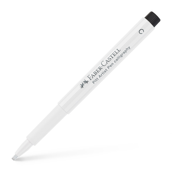 Faber Castell Kalligrafiepen Pitt - C 101 wit afbeelding