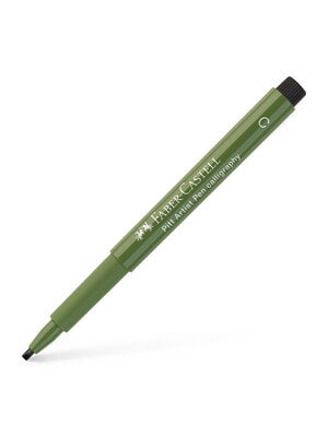 Faber Castell Kalligrafiepen Pitt - C 174 chroomgroen ondoorzichtig