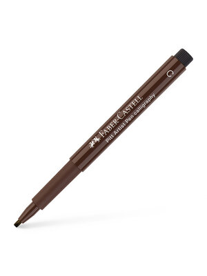 Faber Castell Kalligrafiepen Pitt - C 175 donker sepia