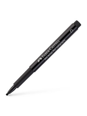 Faber Castell Pitt Artist Kalligrafiepen - 199 zwart