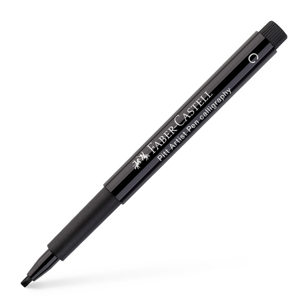 Faber Castell kalligrafiepen Pitt - C 199 zwart afbeelding