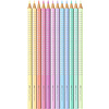 Faber Castell Sparkle Kleurpotloden - 12 stuks - pastel Faber Castell Sparkle Kleurpotloden - 12 stuks - pastel