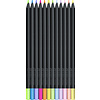 Faber Castell Black Edition Kleurpotloden - 12 stuks - neon & pastel Faber Castell Black Edition Kleurpotloden - 12 stuks - neon & pastel