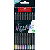 Faber Castell Black Edition Kleurpotloden - 12 stuks - metallics Faber Castell Black Edition Kleurpotloden - 12 stuks - metallics