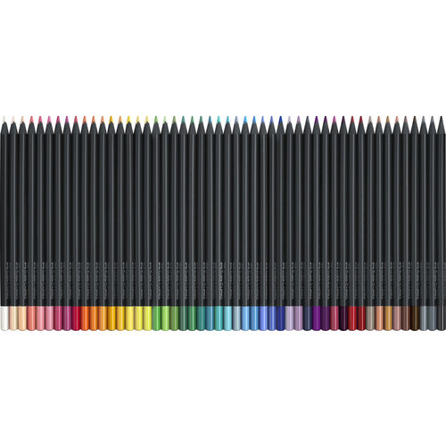 Faber Castell Kleurpotlood Black Edition - 50 stuks