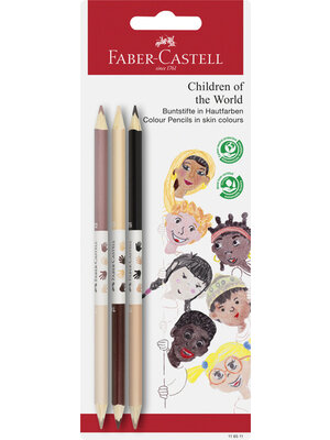 Faber Castell Kleurpotlood - Children of the World Faber Castell Kleurpotlood - Children of the World