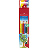 Faber Castell Grip 2001 Kleurpotloden - 6 stuks Faber Castell Grip 2001 Kleurpotloden - 6 stuks