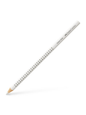 Faber Castell Grip 2001 Kleurpotlood - wit Faber Castell Grip 2001 Kleurpotlood - wit