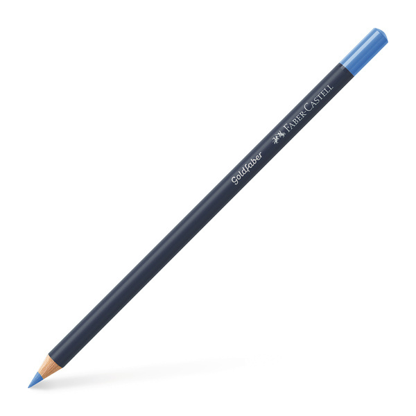 Faber Castell Kleurpotlood Goldfaber - 140 ultramarijn fel afbeelding