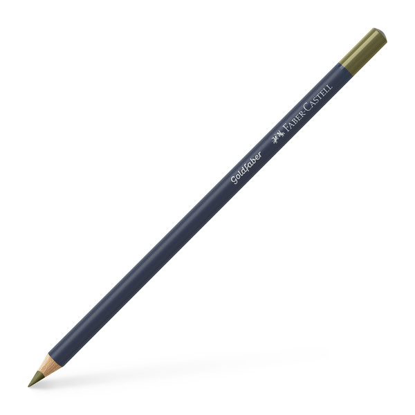 Faber Castell Kleurpotlood Goldfaber - 173 olijfgroen/geel afbeelding