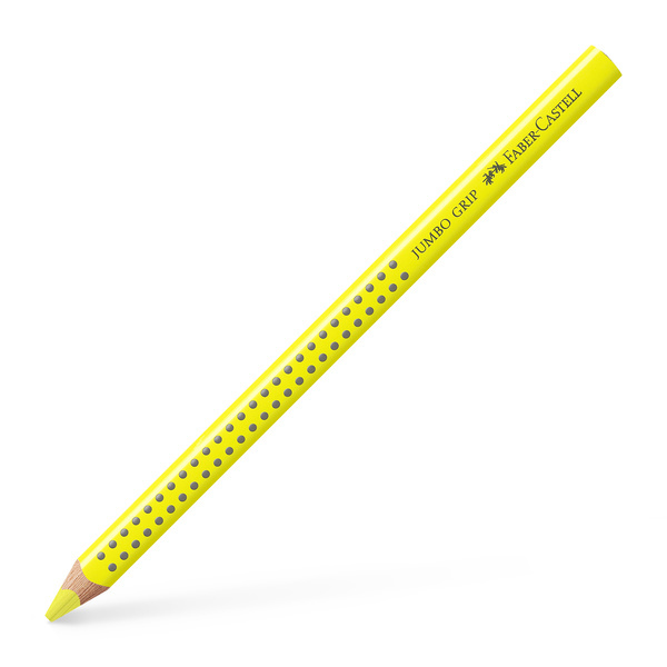 Faber Castell Kleurpotlood Jumbo Grip - 04 lichtgeel afbeelding