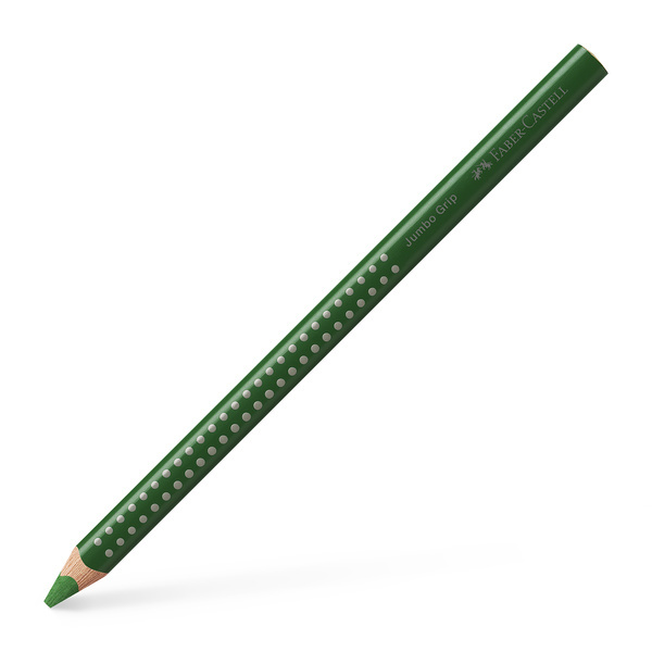 Faber Castell Kleurpotlood Jumbo Grip - 67 olijfgroen permanent afbeelding
