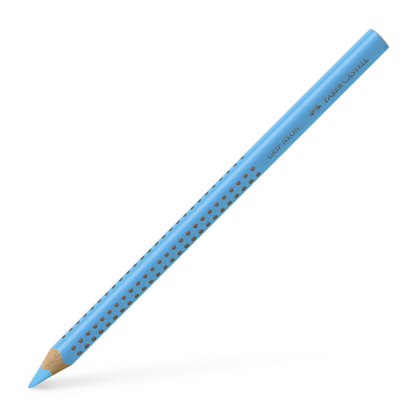 Faber Castell Markeerstift - 1148 Jumbo GRIP Neon blauw afbeelding