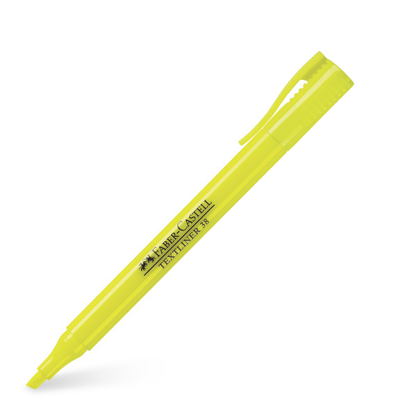 Faber Castell Markeerstift - 38 geel afbeelding