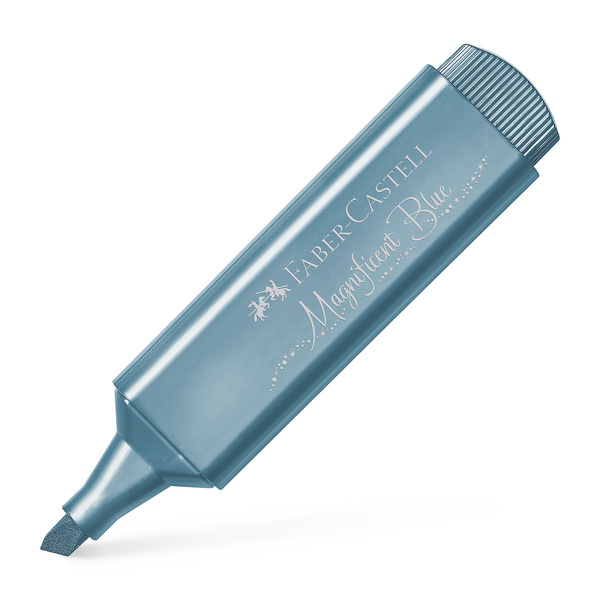 Faber Castell Markeerstift - 46 metallic blauw afbeelding