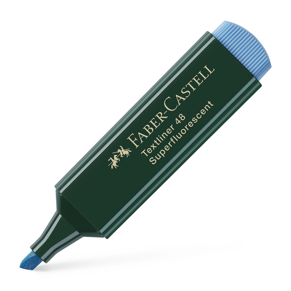 Faber Castell Markeerstift - 48 neon blauw afbeelding