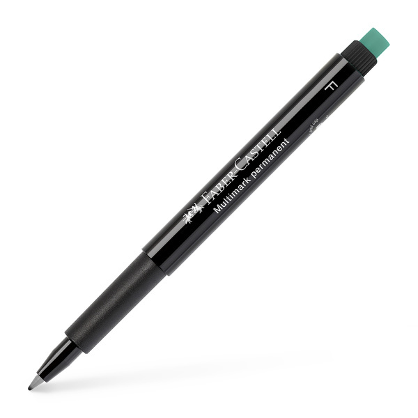 Faber Castell Marker Multimark permanent - F zwart afbeelding