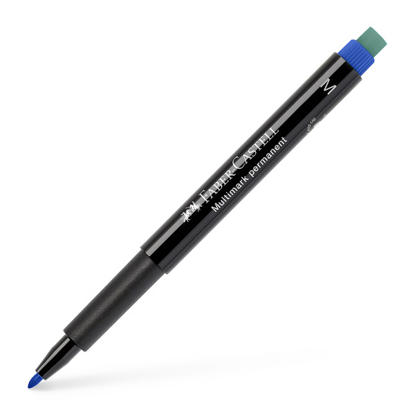 Faber Castell Marker Multimark permanent - M blauw afbeelding