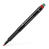 Faber Castell Multimarker permanent - rood - medium Faber Castell Multimarker permanent - rood - medium