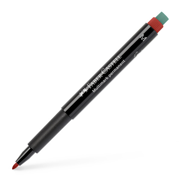 Faber Castell Marker Multimark permanent - M rood afbeelding