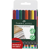 Faber Castell Multimarker permanent - set 8 stuks - small Faber Castell Multimarker permanent - set 8 stuks - small