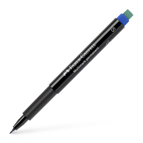 Faber Castell Marker Multimark permanent - S blauw afbeelding