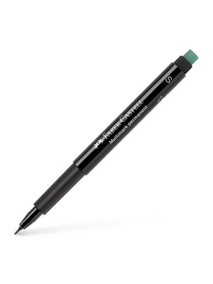 Faber Castell Multimarker permanent - zwart - small Faber Castell Multimarker permanent - zwart - small