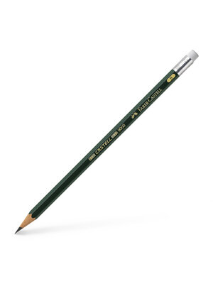 Faber Castell Potlood 9000 - B met gum