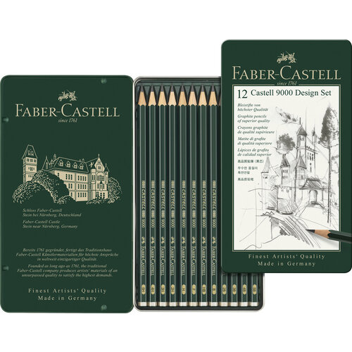 Faber Castell Potlood 9000 - Designset