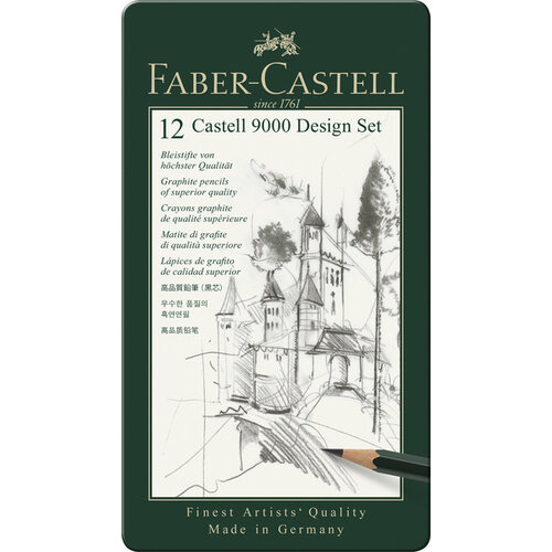 Faber Castell Potlood 9000 - Designset